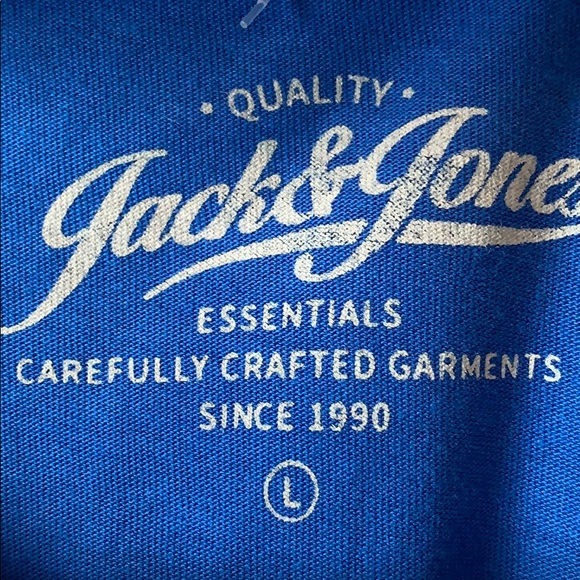 Jack and Jones Blue T-Shirt - Picture 3 of 6